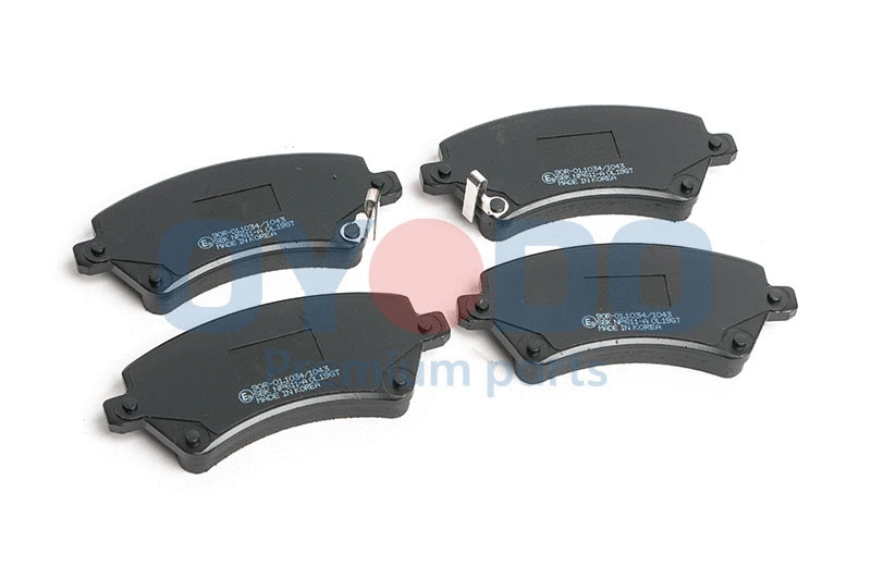 Brake Pad Set, disc brake (10H2049-OYO)