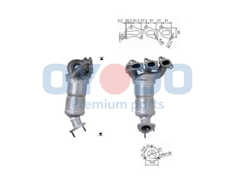 Catalytic Converter (10N0142-OYO)
