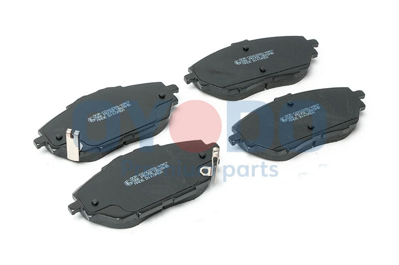Brake Pad Set, disc brake (10H2105-OYO)