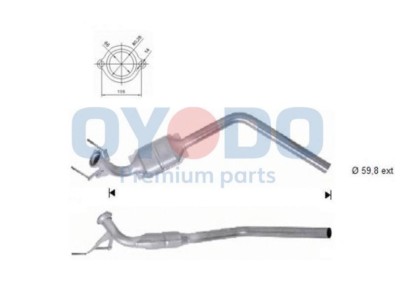Catalytic Converter (20N0081-OYO)