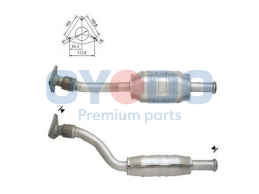 Catalytic Converter (10N0008A-OYO)