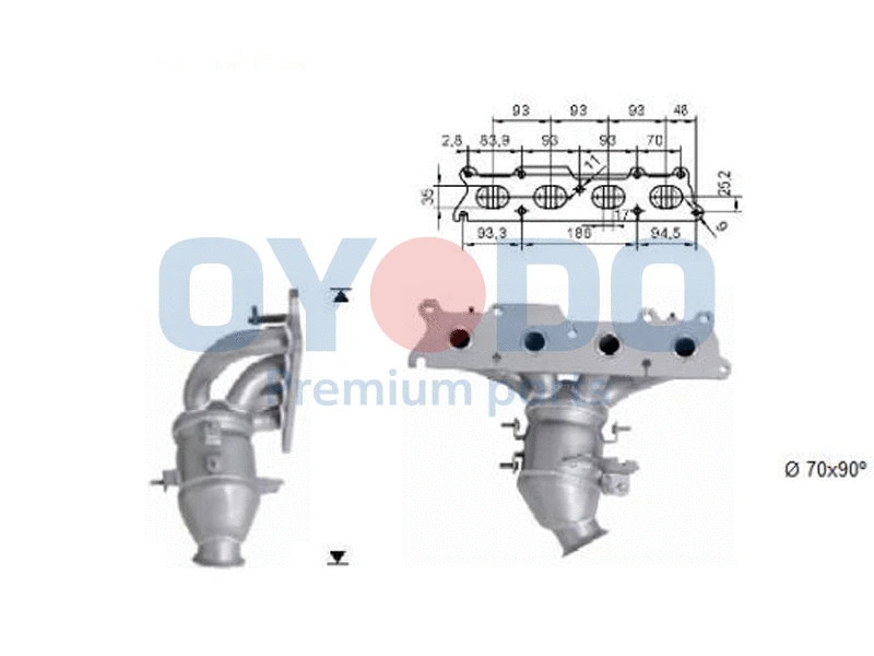 Catalytic Converter (10N0107-OYO)