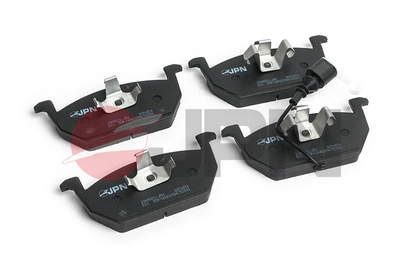 Brake Pad Set, disc brake (10H9021-JPN)