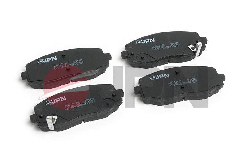 Brake Pad Set, disc brake (10H0317-JPN)