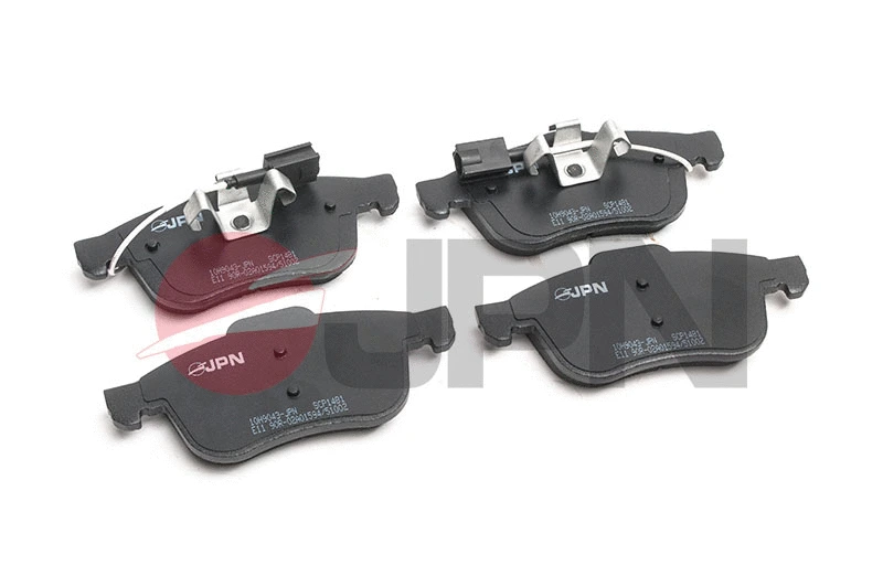 Brake Pad Set, disc brake (10H9043-JPN)