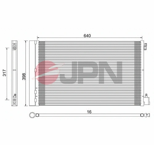 Condenser, air conditioning