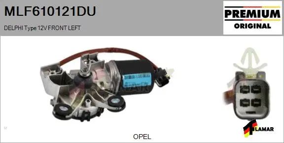 Wiper Motor (MLF610121DU)