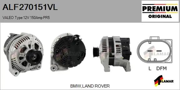 Alternator (ALF270151VL)