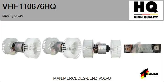 Interior Blower (VHF110676HQ)