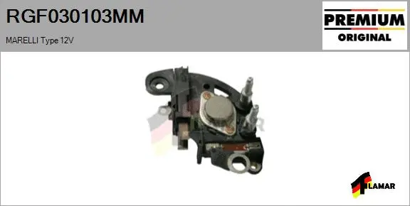 Alternator Regulator (RGF030103MM)