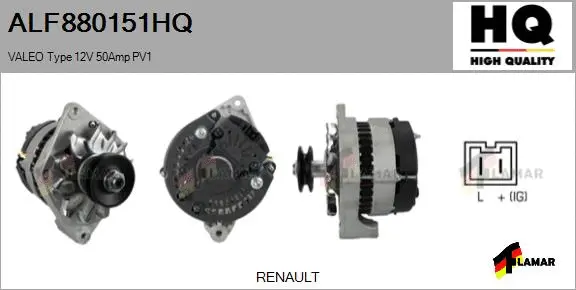 Alternator (ALF880151HQ)