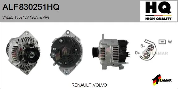 Alternator (ALF830251HQ)