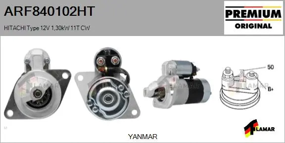 Starter (ARF840102HT)