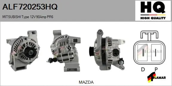 Alternator (ALF720253HQ)