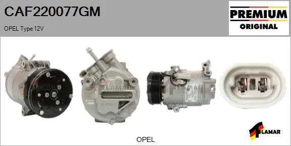 Compressor, air conditioning (CAF220077GM)