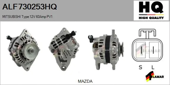 Alternator (ALF730253HQ)