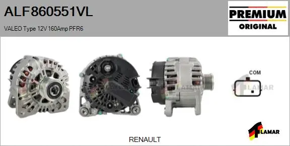 Alternator (ALF860551VL)