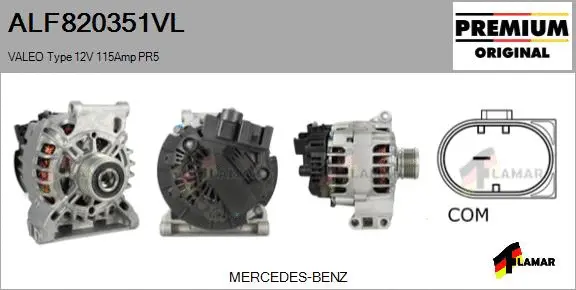 Alternator (ALF820351VL)