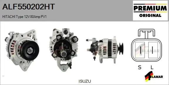 Alternator (ALF550202HT)