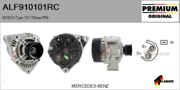 Alternator (ALF910101RC)