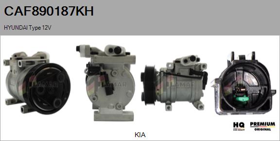 Compressor, air conditioning (CAF890187KH)