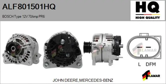 Alternator (ALF801501HQ)