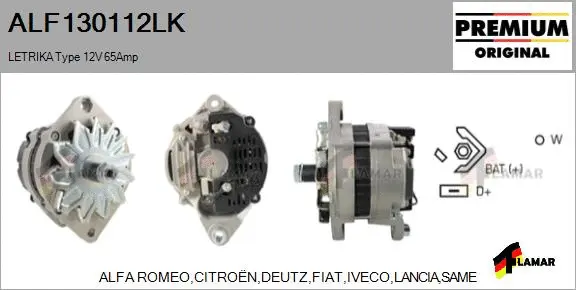 Alternator (ALF130112LK)