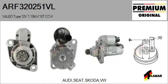 Starter (ARF320251VL)