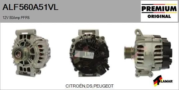 Alternator (ALF560A51VL)