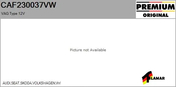 Compressor, air conditioning (CAF230037VW)