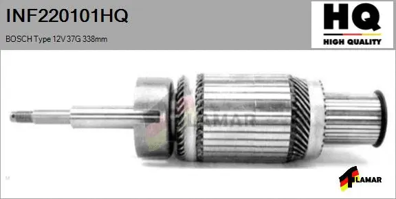 Armature, starter (INF220101HQ)