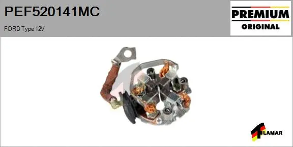 Holder, carbon brushes (PEF520141MC)