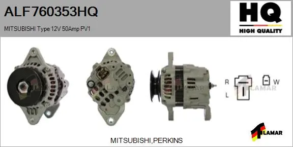 Alternator (ALF760353HQ)