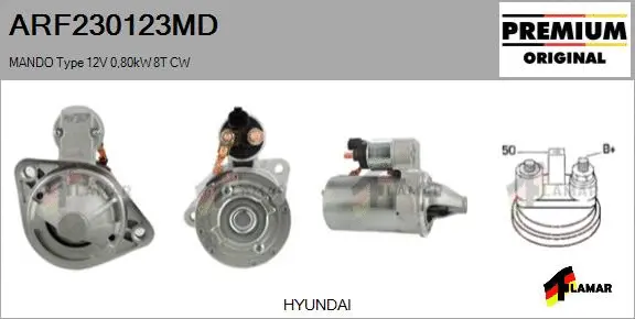 Starter (ARF230123MD)