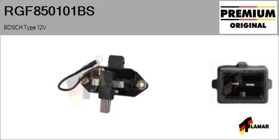 Alternator Regulator (RGF850101BS)