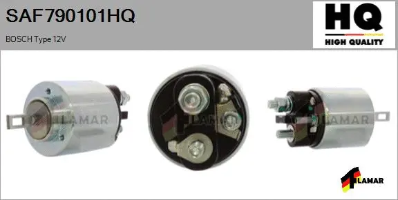 Solenoid Switch, starter (SAF790101HQ)