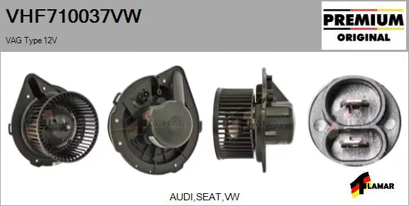 Interior Blower (VHF710037VW)