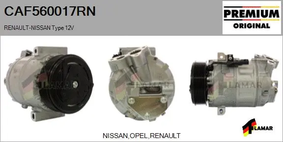 Compressor, air conditioning (CAF560017RN)