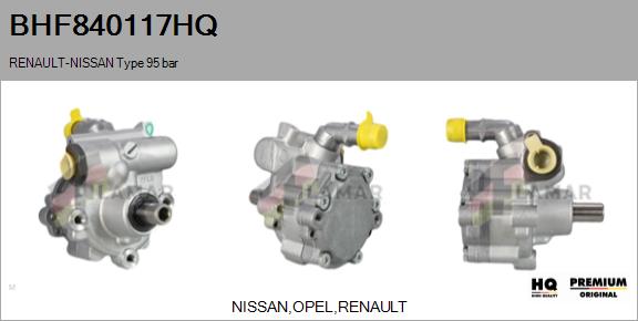 Hydraulic Pump, steering (BHF840117HQ)