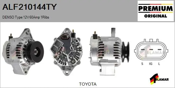 Alternator (ALF210144TY)