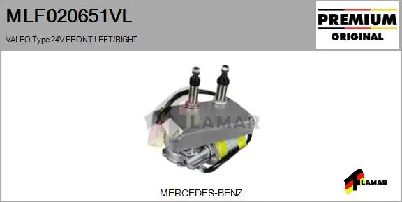 Wiper Motor (MLF020651VL)