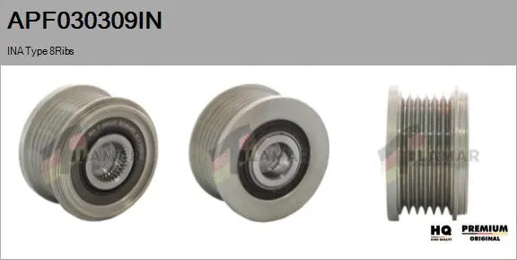 Belt Pulley, alternator (APF030309IN)