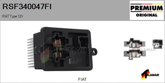 Resistor, interior blower (RSF340047FI)