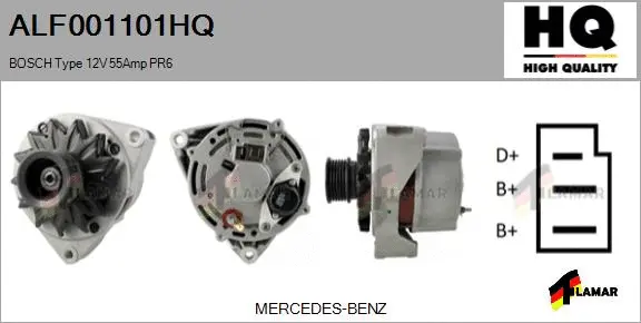Alternator (ALF001101HQ)