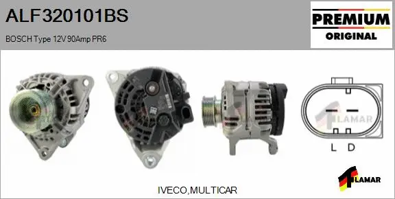 Alternator (ALF320101BS)