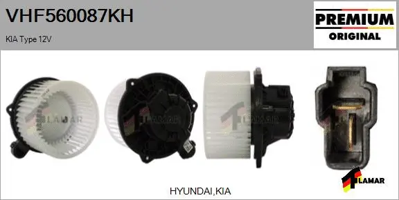 Interior Blower (VHF560087KH)