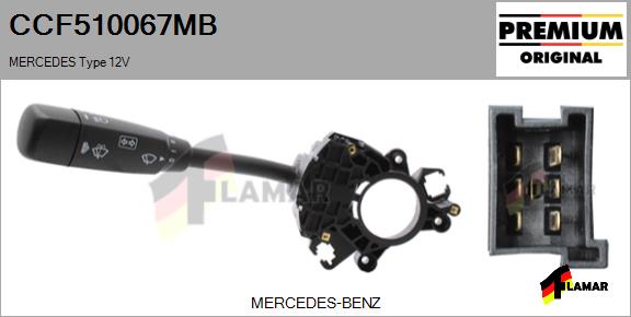 Steering Column Switch (CCF510067MB)