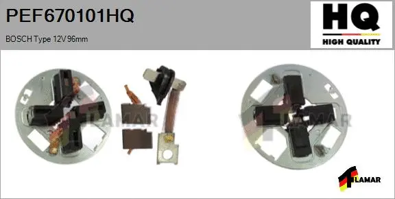 Holder, carbon brushes (PEF670101HQ)