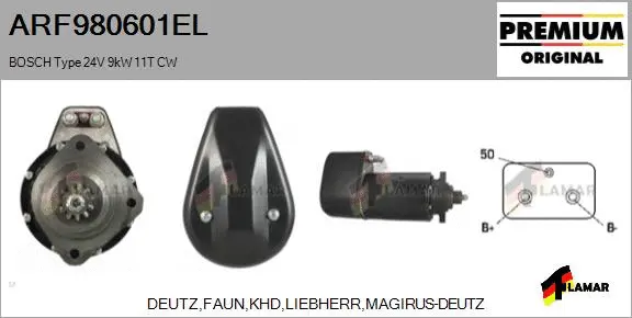 Starter (ARF980601EL)