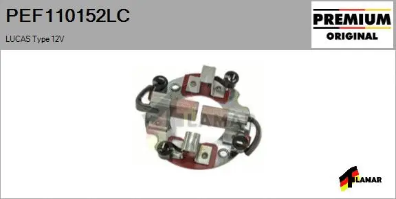 Holder, carbon brushes (PEF110152LC)